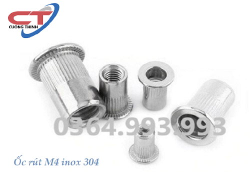 Tán rút M4. Đai ốc rút M4. Ecu rút M4. Ốc rút M4 – Bulong Cường Thịnh