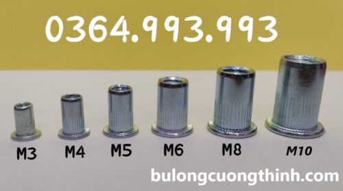 ỐC RÚT, ECU RÚT M3, M4, M5, M6, M8, M10, M12 – Bulong Cường Thịnh