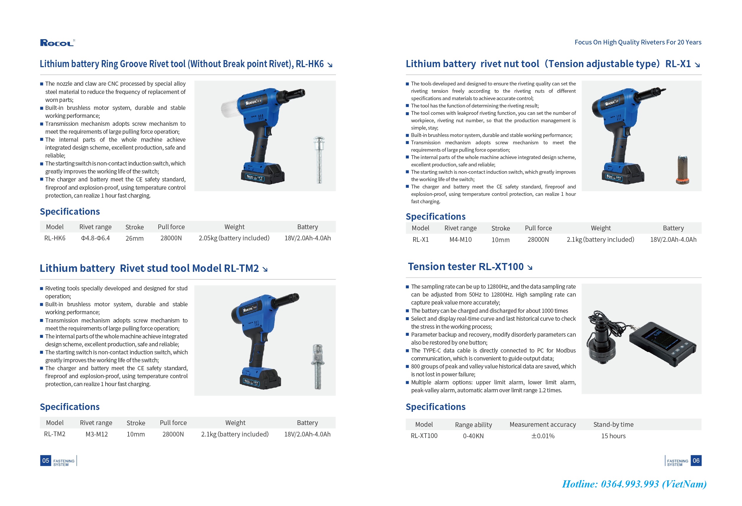 CATALOG SÚNG RÚT ỐC_SÚNG RÚT ĐINH RIVE_DỤNG CỤ BẮN ĐINH – Bulong Cường ...